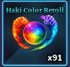 Haki Rerolls